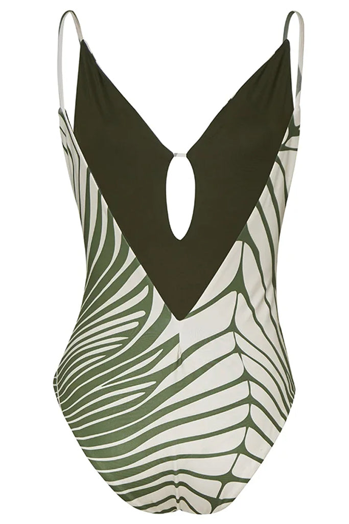 Botanie Ολόσωμο Μαγιό και Παντελόνα Παρεό | Γυναικεία Μαγιό - Ολόσωμα - Swimwear | Botanie One Piece Swimsuit with Pants Set