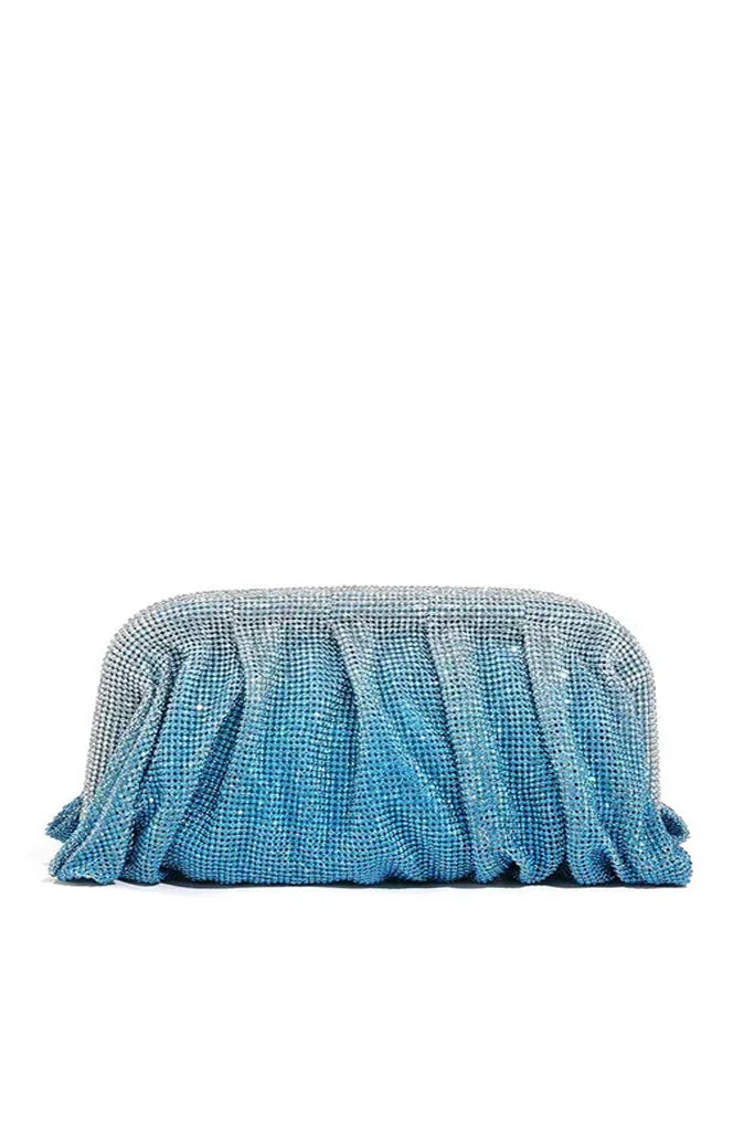 Golden Gleam Τσαντάκι με Κρύσταλλα