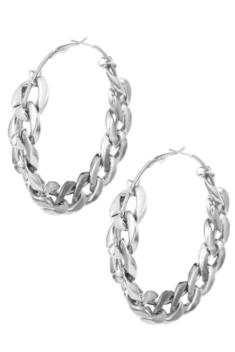 Golden Chains Σκουλαρίκια Κρίκοι | Κοσμήματα - Σκουλαρίκια Κρίκοι | Golden Chains Hoop Earrings