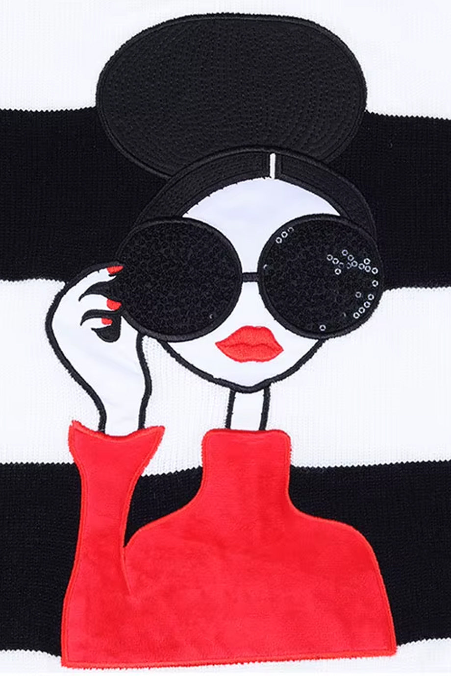 Berky Πλεκτό Τοπ με Σχέδια