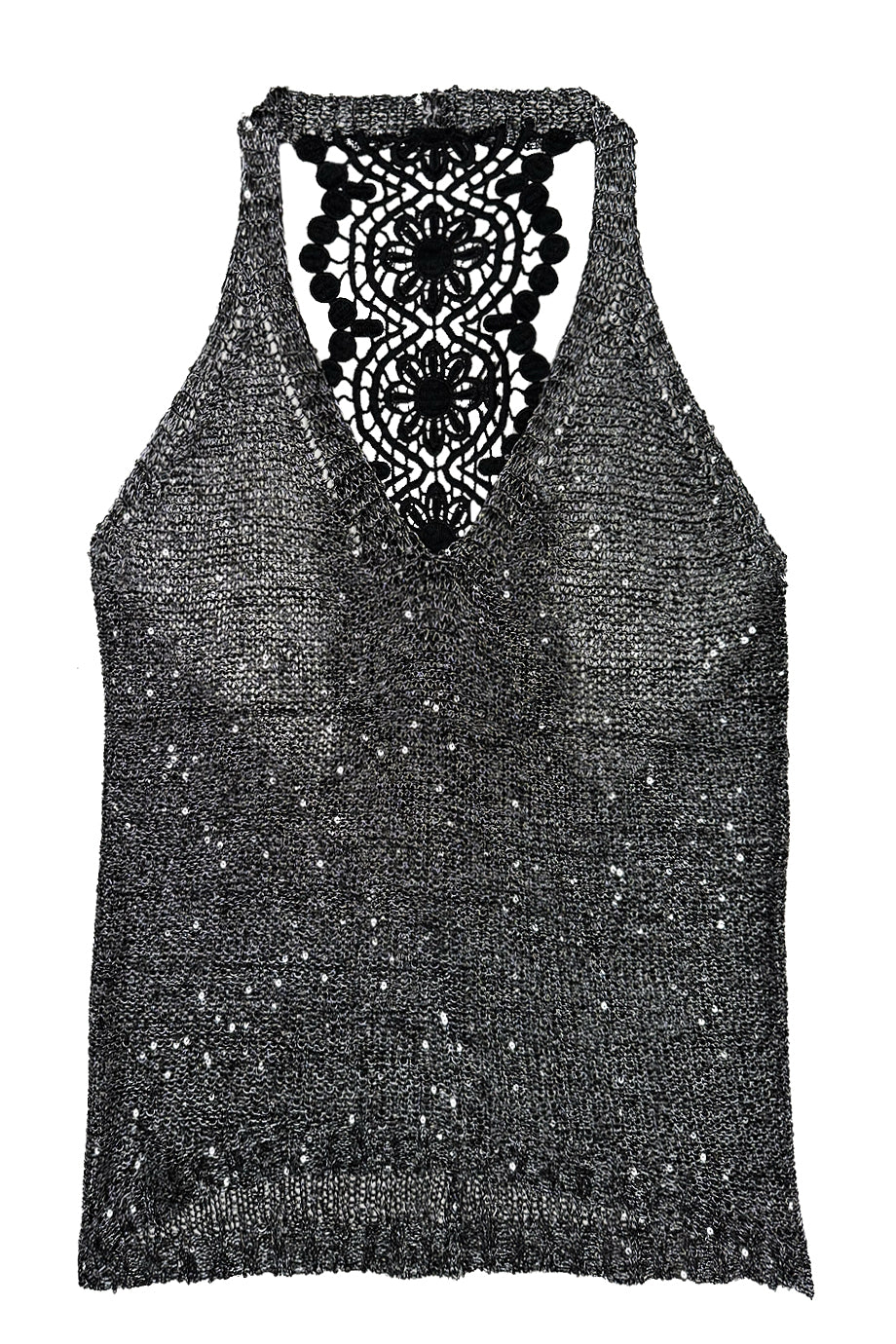 Ryna Γκρι Αμάνικο Τοπ | Γυναικεία Ρούχα - Τοπ, Μπλούζες | Ryna Sleeveless Top