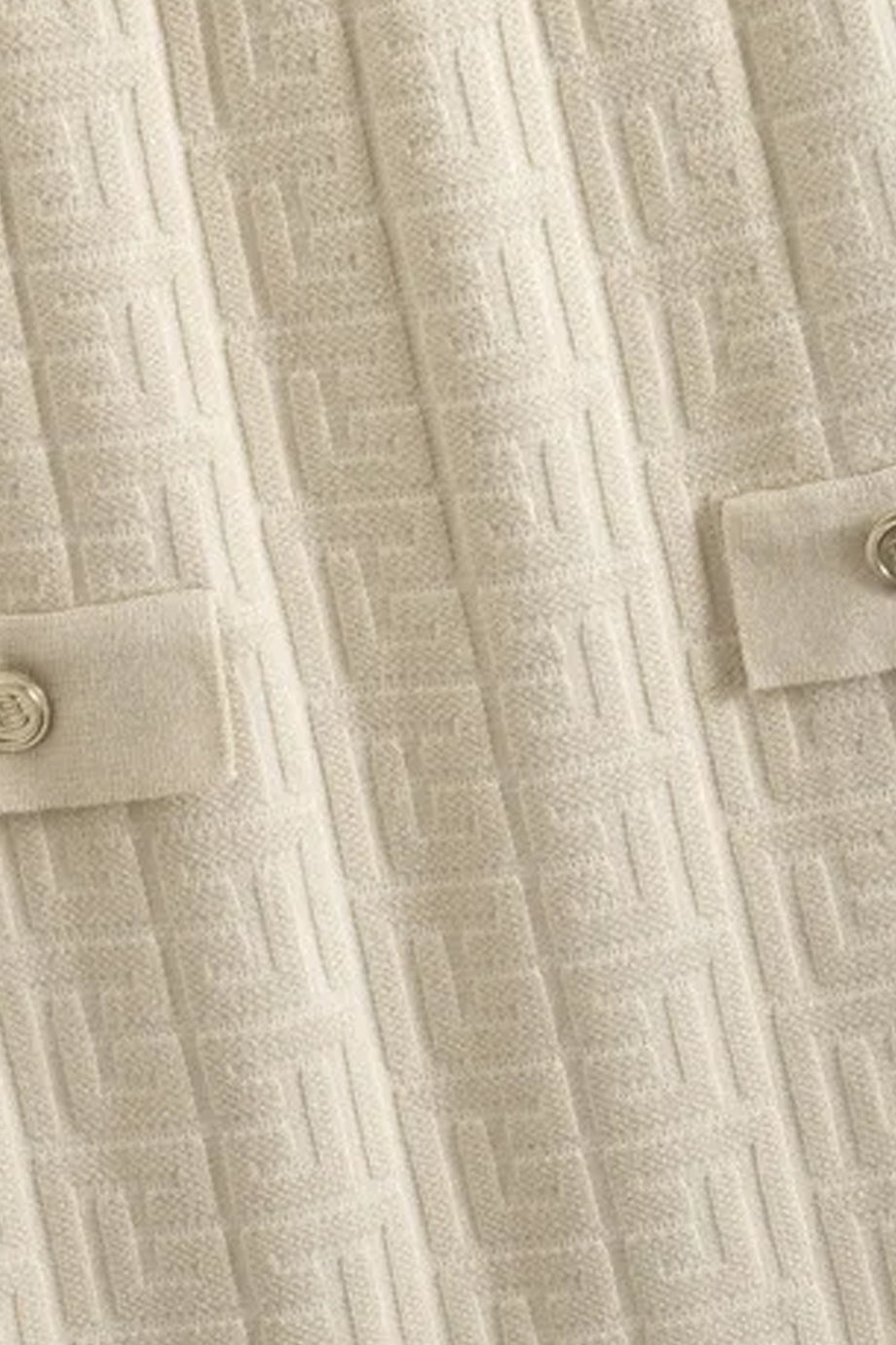 Ismerie Πλεκτό Σετ με Ζακέτα και Φούστα