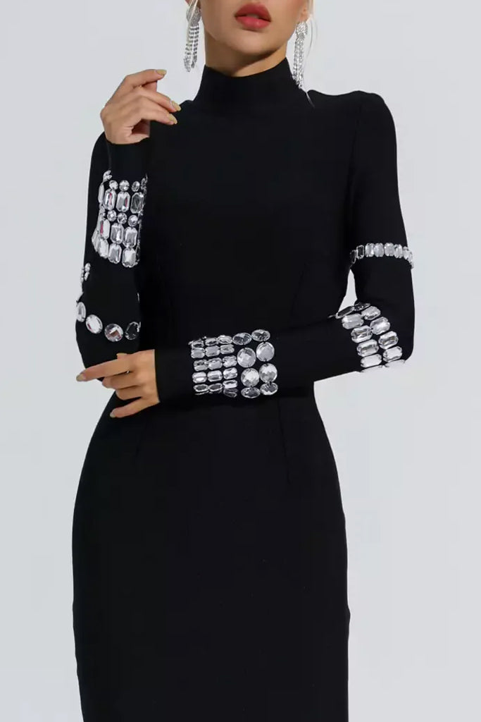 Coronia Βραδινό Φόρεμα με Κρύσταλλα