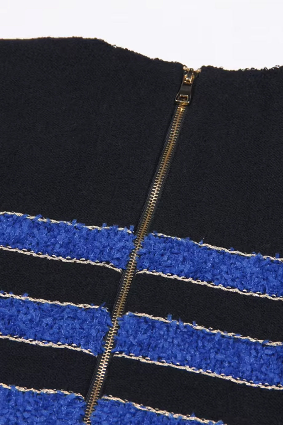 Azha Ριγέ Πλεκτό Φόρεμα