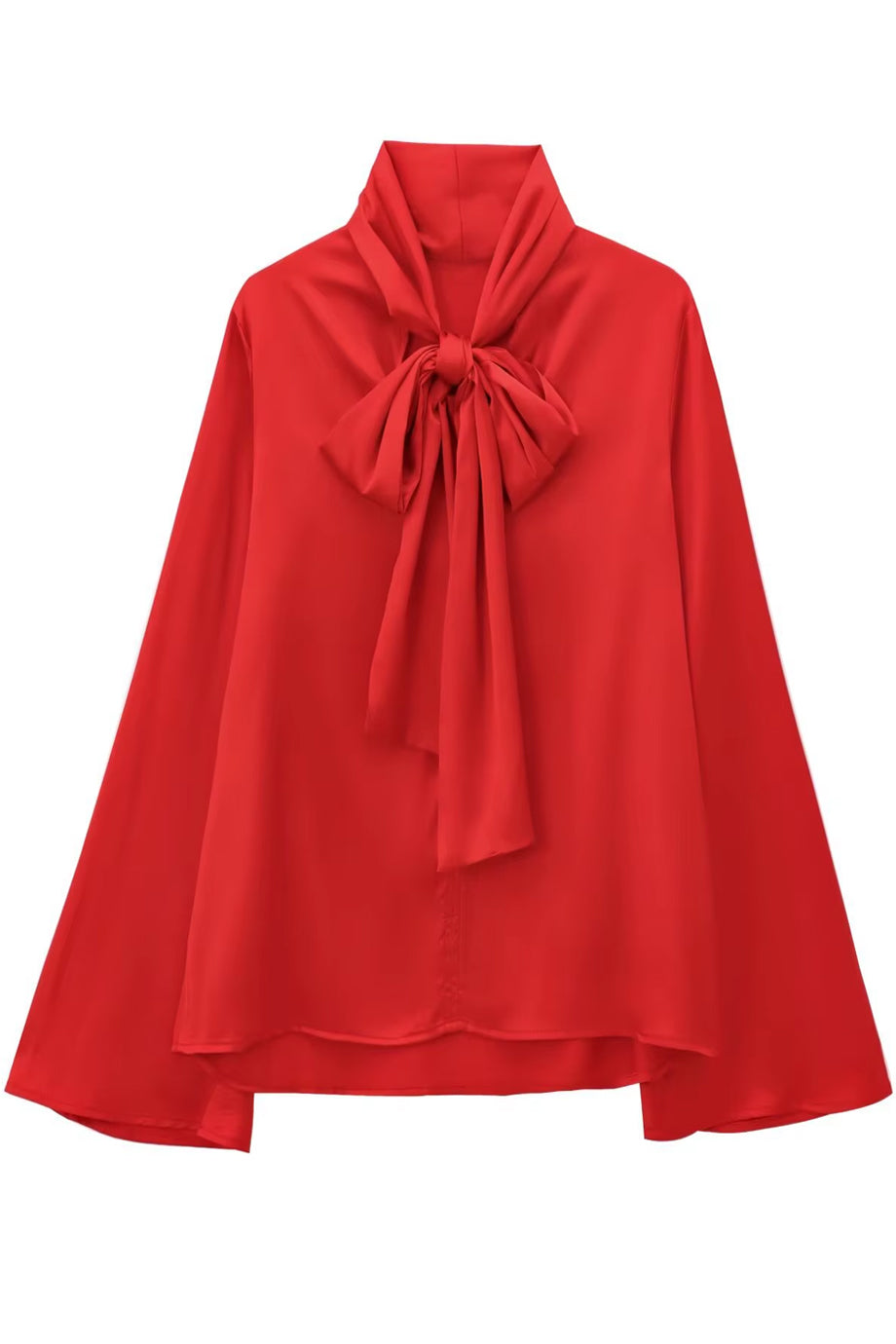 Sorrell Κοραλί Σατέν Πουκάμισο | Γυναικεία Ρούχα - Πουκάμισα Τοπ | Sorrell Coral Satin Shirt