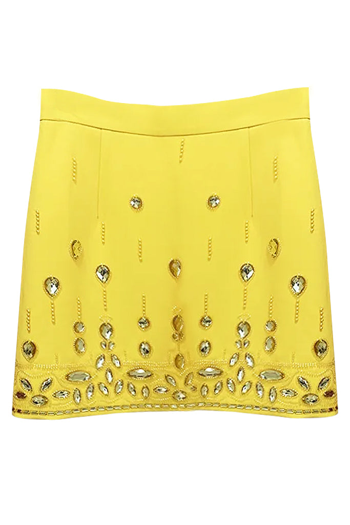 Calista Σετ με Τοπ, Φούστα και Κεντήματα