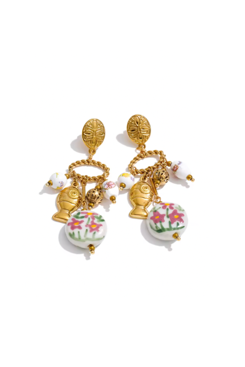 Ephyra Χρυσά Σκουλαρίκια | Σκουλαρίκια - Earrings | Ephyra Gold Earrings
