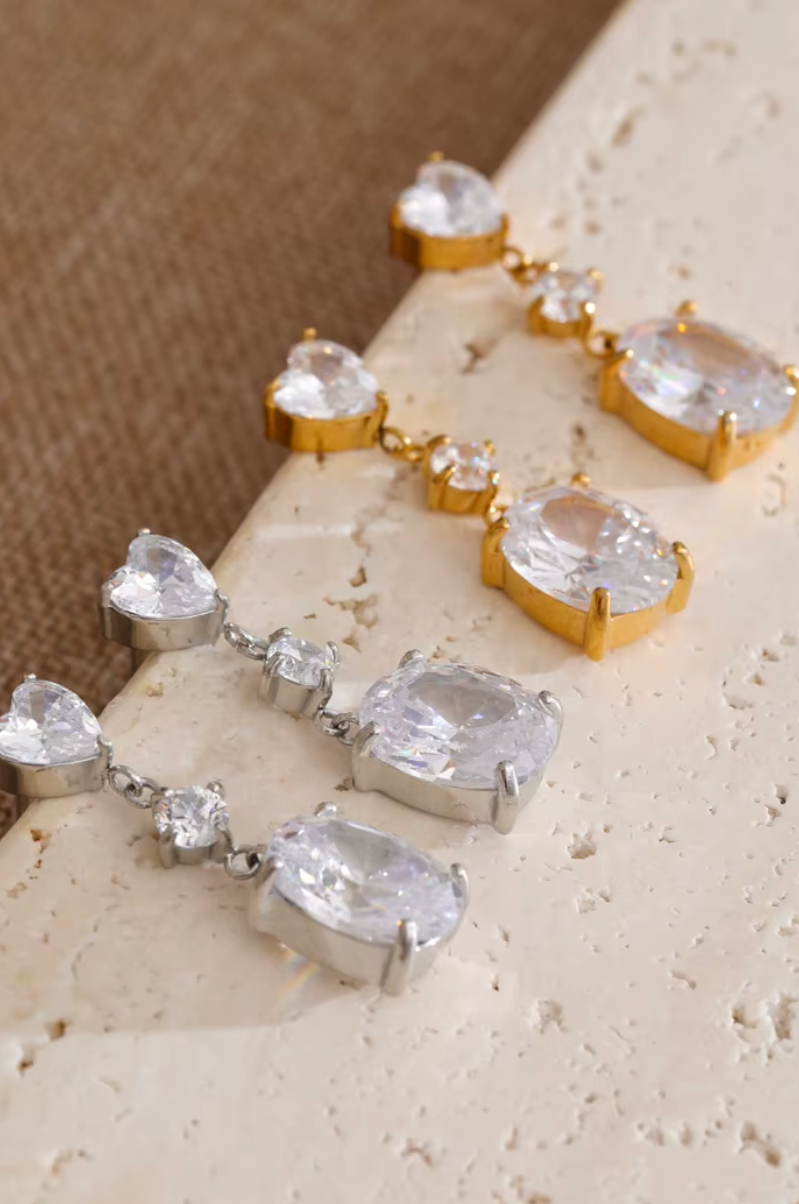 Eliane Σκουλαρίκια με Κρύσταλλα | Σκουλαρίκια - Earrings | Eliane Crystal Earrings