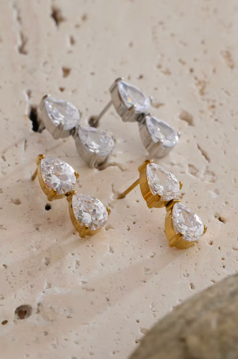 Lumine Σκουλαρίκια με Κρύσταλλα | Σκουλαρίκια - Earrings | Lumine Crystal Earrings