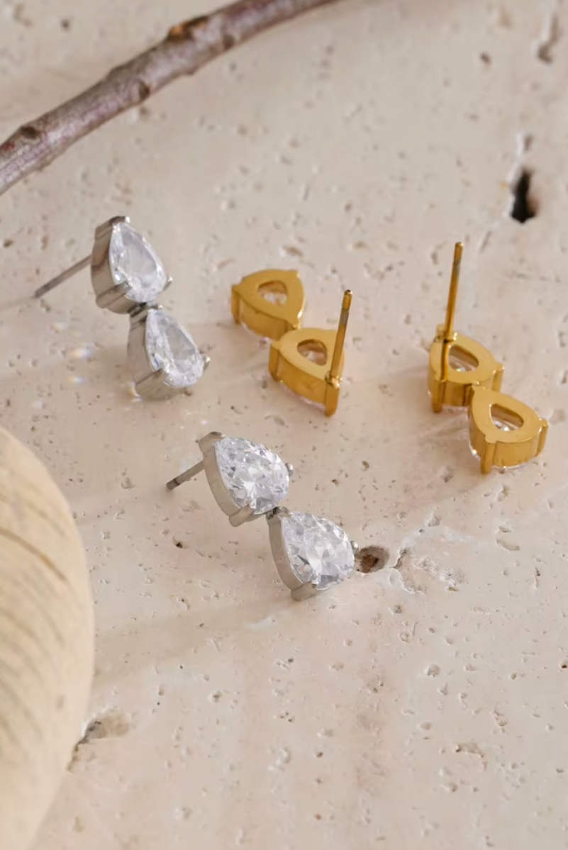 Lumine Σκουλαρίκια με Κρύσταλλα | Σκουλαρίκια - Earrings | Lumine Crystal Earrings