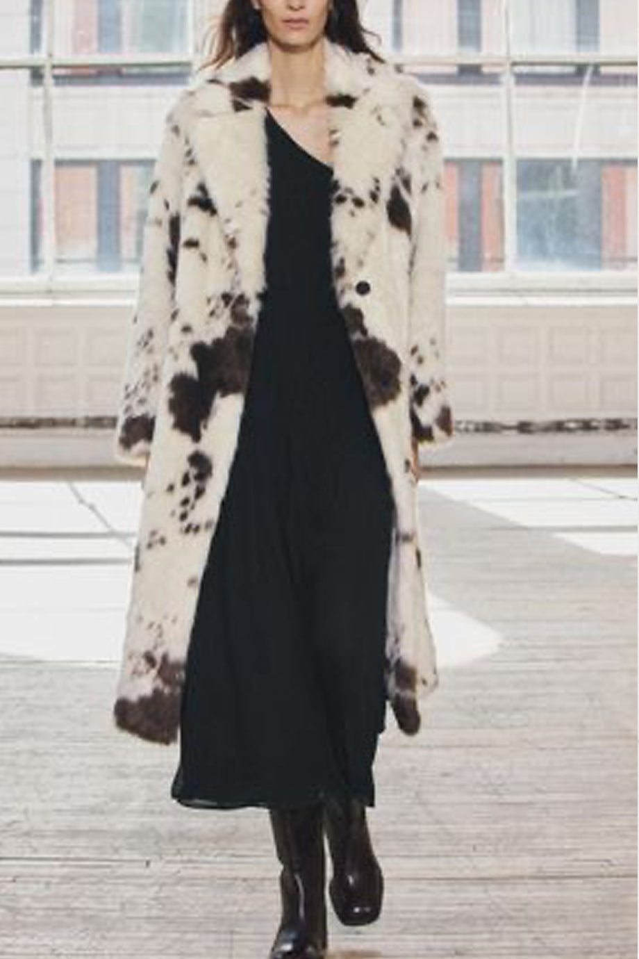 Darth Παλτό με Συνθετική Γούνα