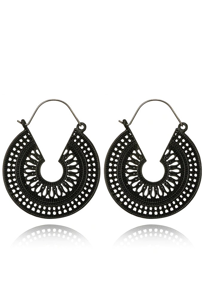 Elisa Μαύρα Κρεμαστά Σκουλαρίκια | Κοσμήματα - Σκουλαρίκια