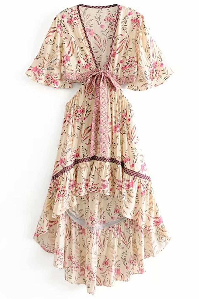 Carleen Πολύχρωμο Εμπριμέ Φόρεμα