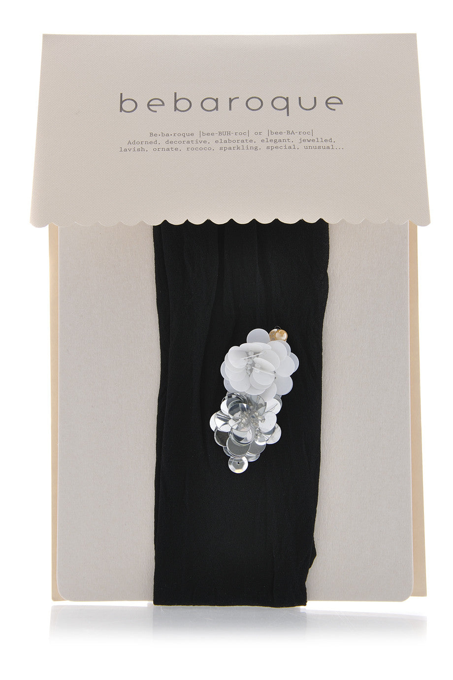 BEBAROQUE PRINCESS Μαύρες Κάλτσες