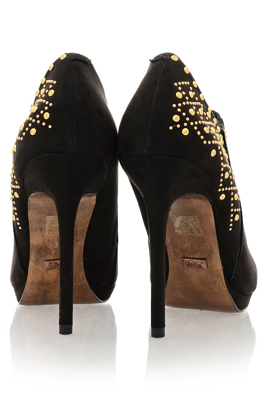 Μαύρα Καστόρινα Μποτάκια με Τρουκς - Blink | Γυναικεία Παπούτσια