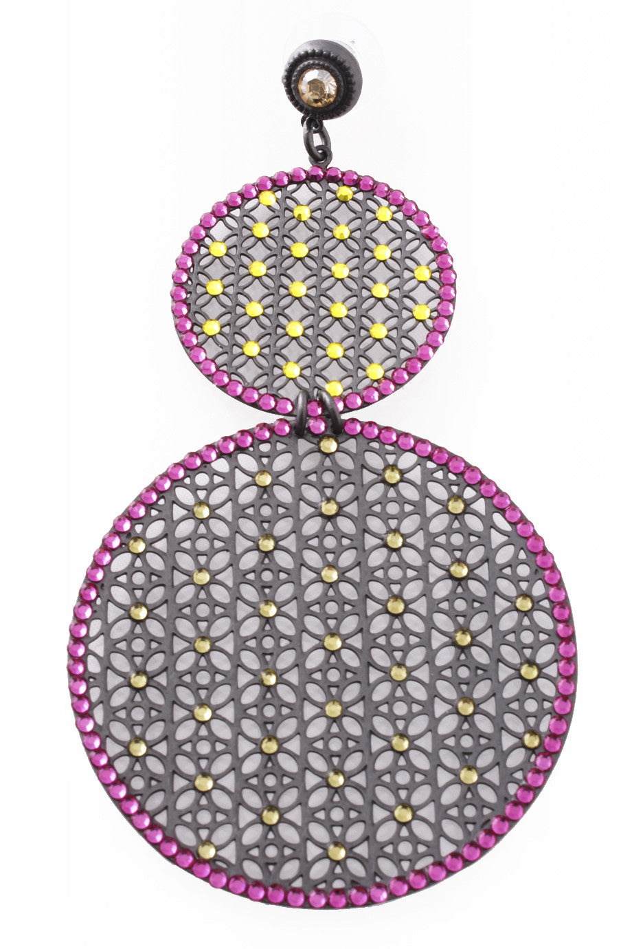 Ροζ Σκουλαρίκια - Lk Designs | Κοσμήματα