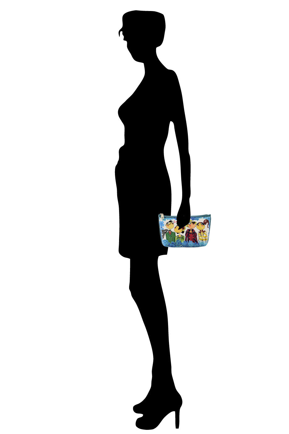 AMICI DI STILE Μπλε Τσαντάκια Σετ