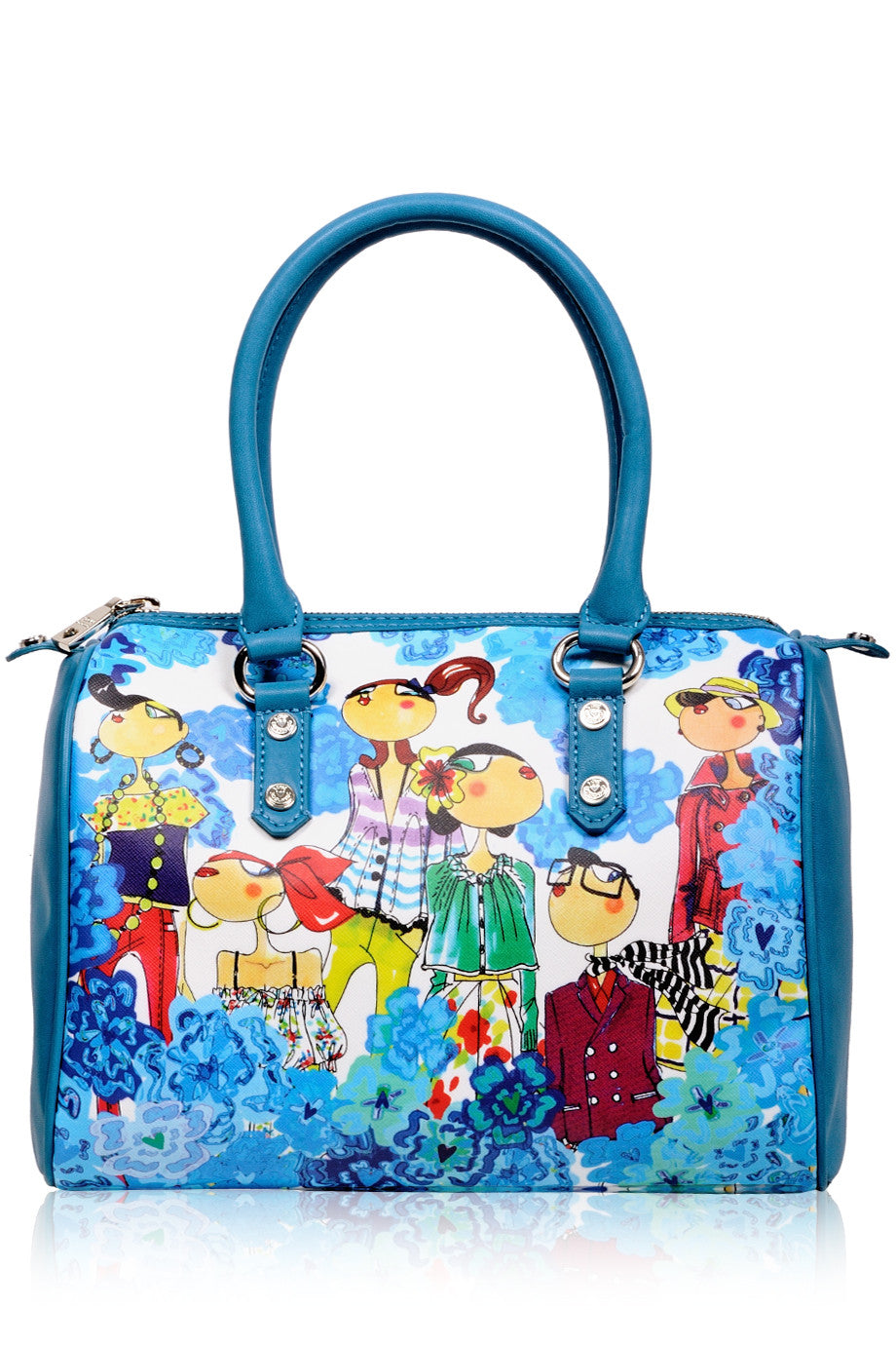 FASHION WORLD Μπλε Μπαουλέτο