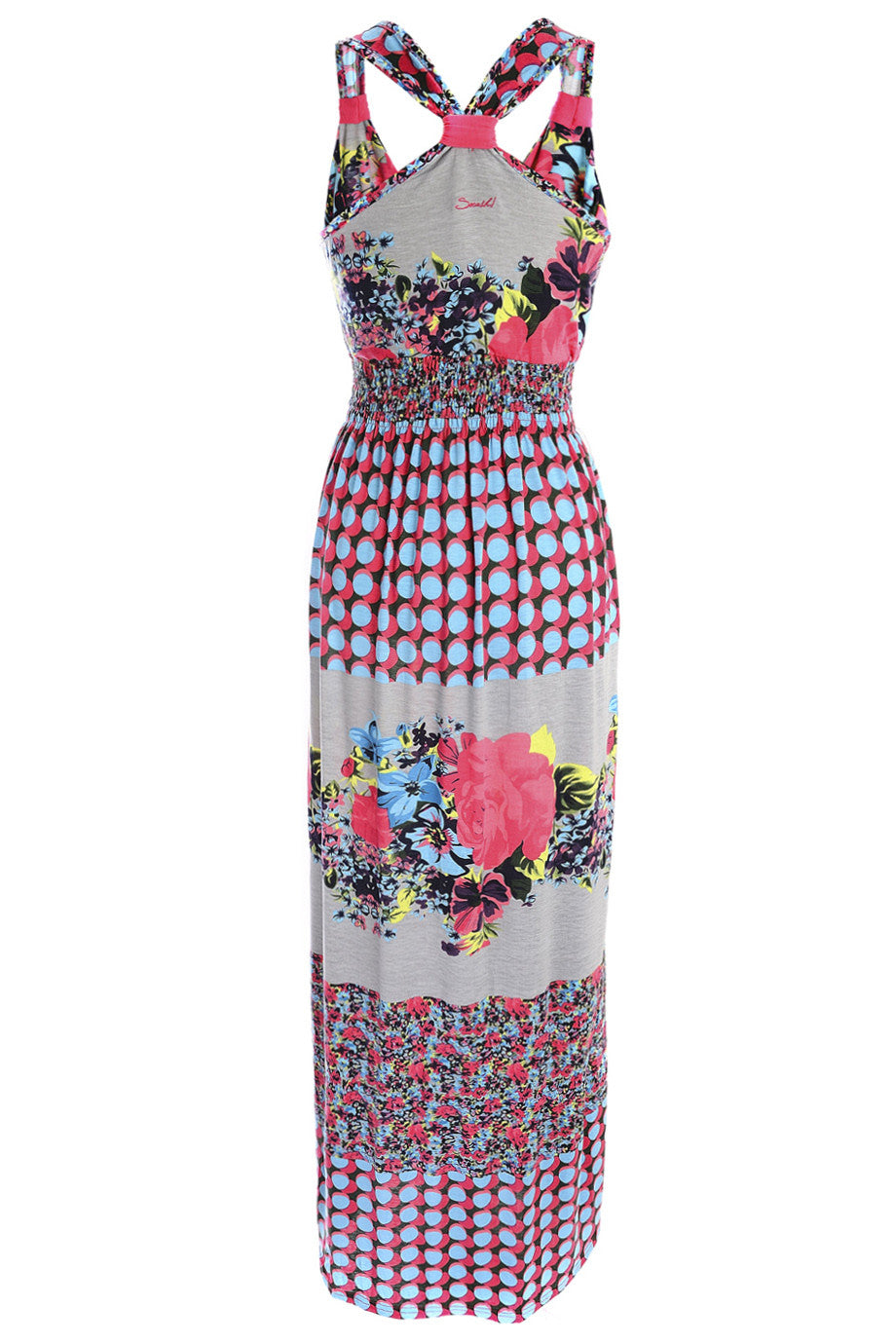 Πολύχρωμο Μάξι Φόρεμα | Φορέματα - Smash!