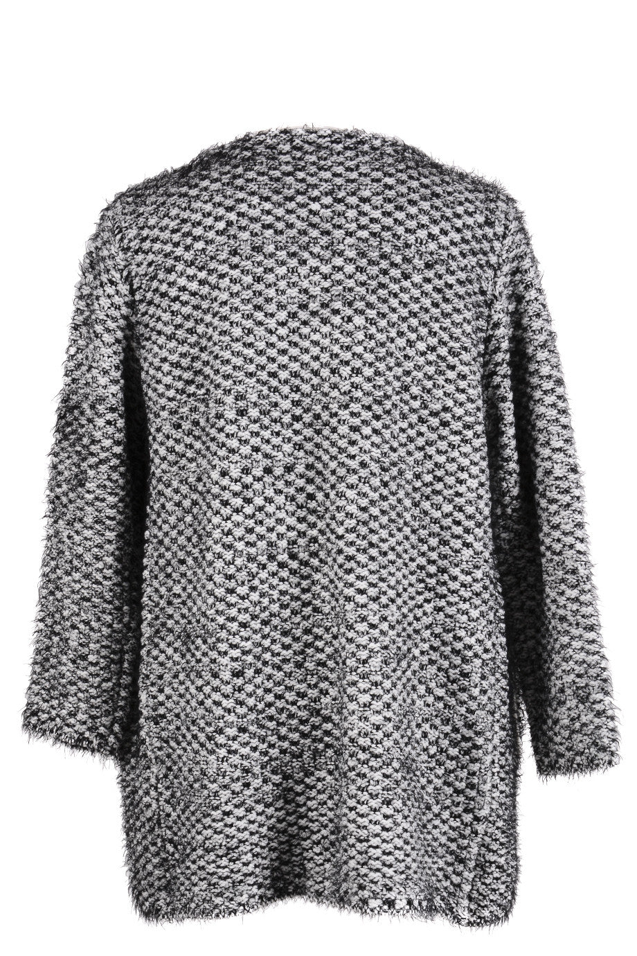 Μαυρόασπρη Πλέκτη Ζακέτα | Γυναικεία Ρούχα