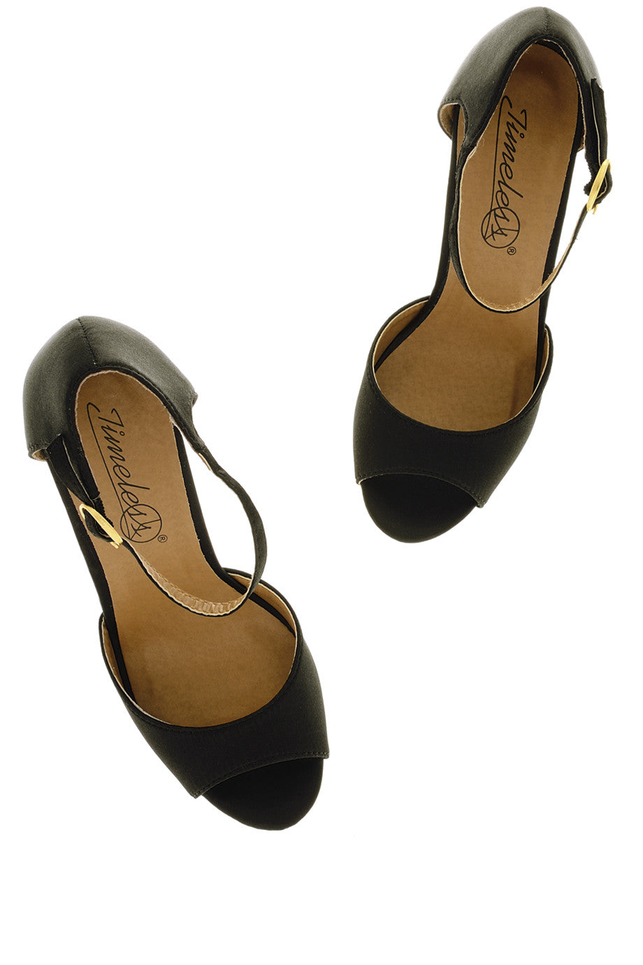 Μαύρες Φλοράλ Πλατφόρμες | Γυναικεία Παπούτσια