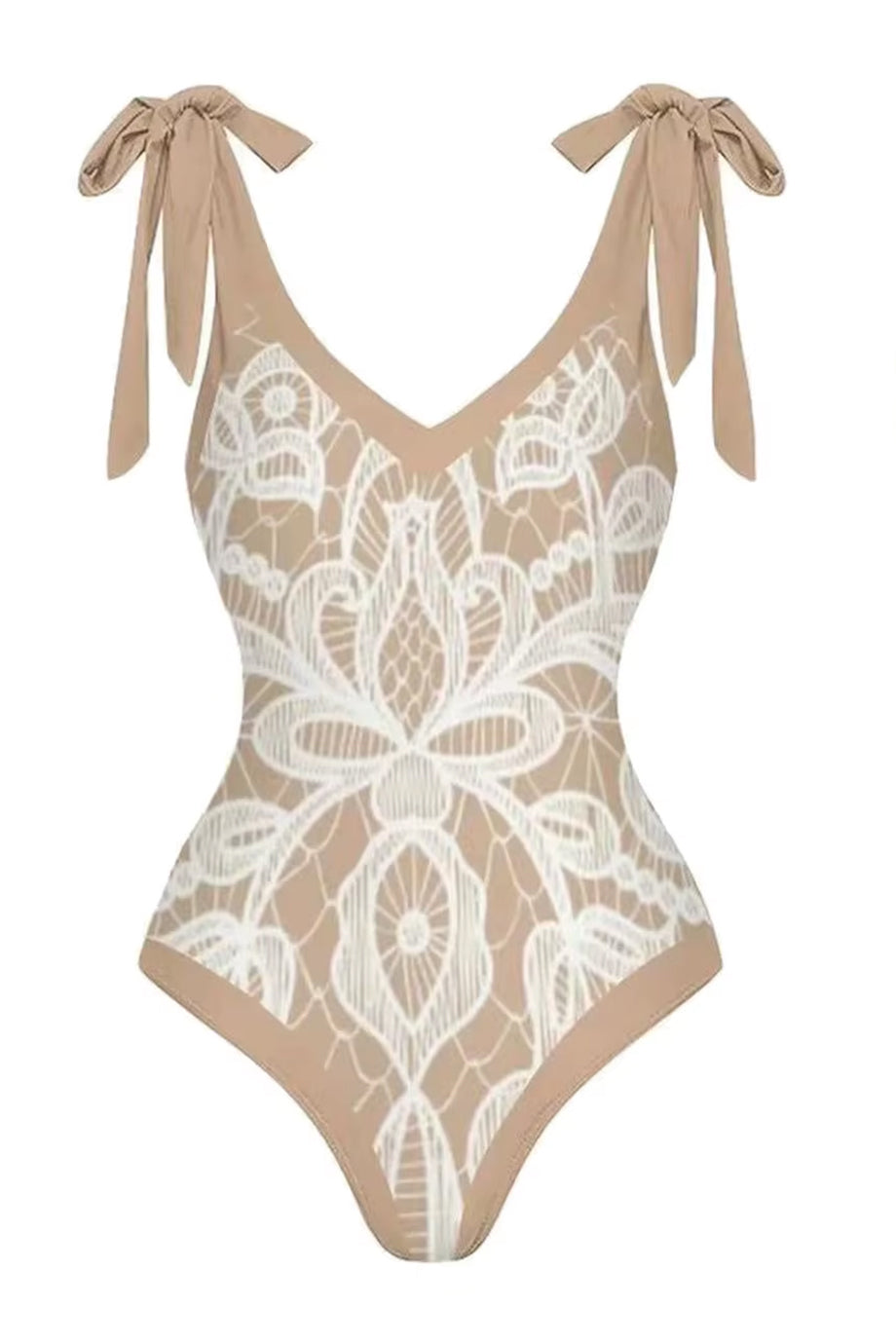 Isalene Ολόσωμο Μαγιό και Παρεό Σετ | Μαγιό - Ολόσωμα - Swimwear One Piece | Isalene One Piece Swimsuit and Pareo Set