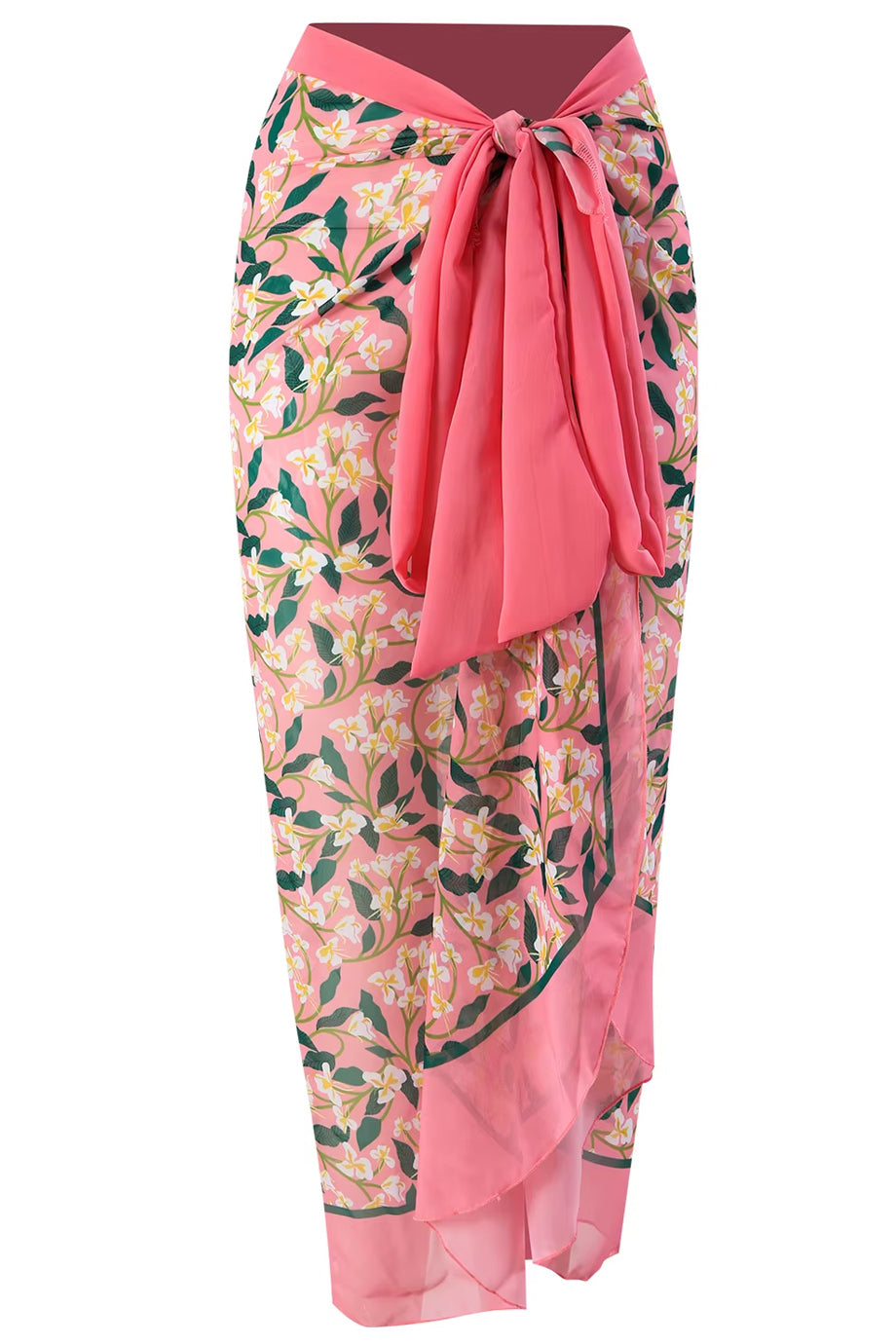 Lilium Bloom Φλοράλ Παρεό | Μαγιό Παρεό - Summer Pareo Cover Ups  | Lilium Bloom Floral Pareo