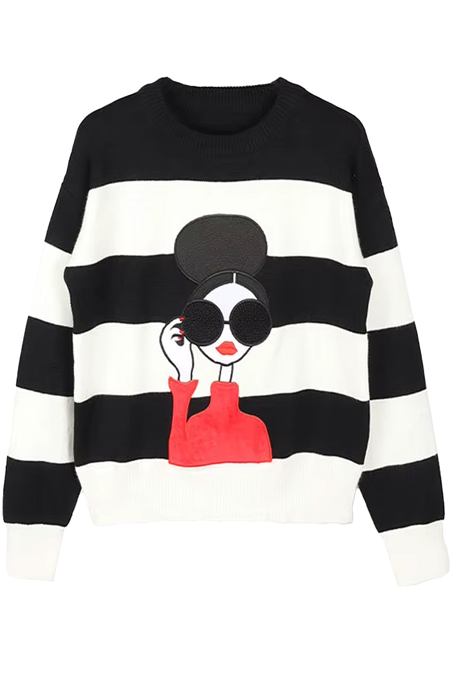 Berky Πλεκτό Τοπ με Σχέδια