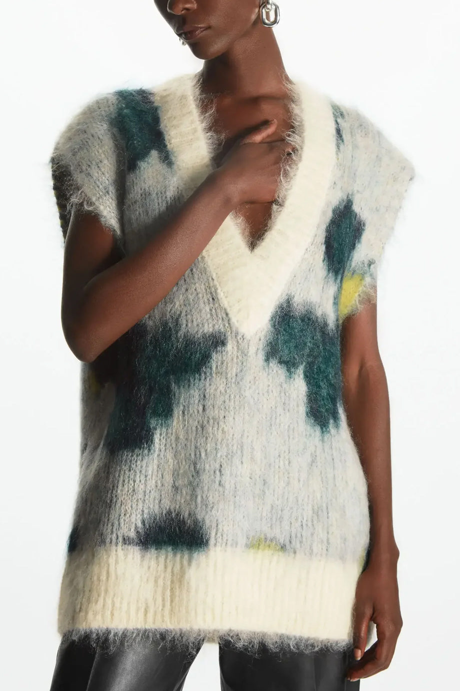 Theane Αμάνικο Πουλόβερ με Λαιμόκοψη V