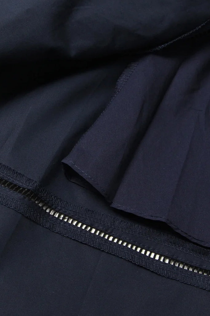 Nerys Μπλε Σετ με Τοπ και Φούστα | Σετ Ρούχων - Clothing Sets | Nerys Blue Set with Top and Skirt