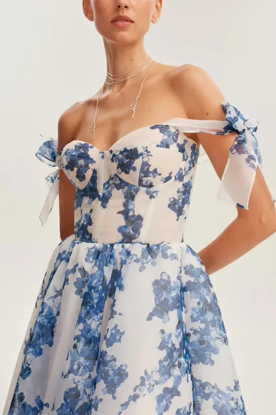 Lagoon Glow Εμπριμέ Φόρεμα με Βολάν | Φορέματα - Dresses | Lagoon Glow Floral Flared Dress