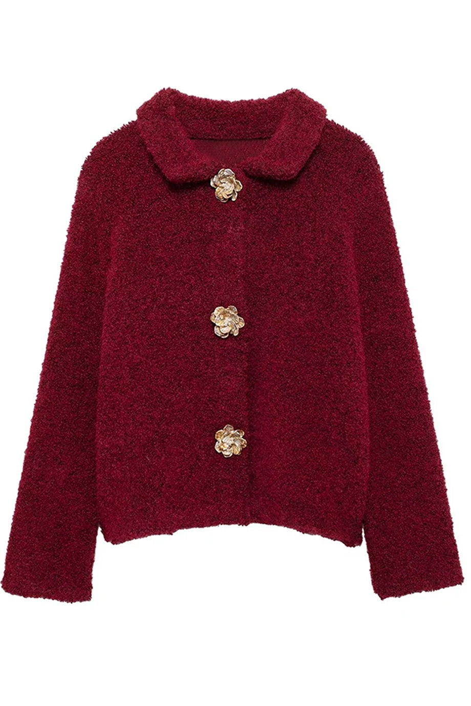 Bryony Πλεκτή Μπουκλέ Ζακέτα | Ζακέτες -  Πλεκτά - Knitwear | Bryony Βouclé Knit Cardigan