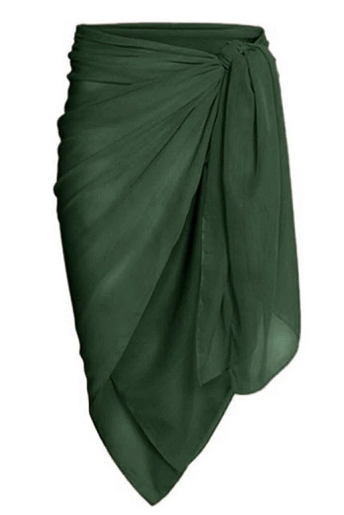 Jungle Πράσινο Παρεό - Μαγιό Παρεό  - Swimwear | Jungle Green Mesh Pareo