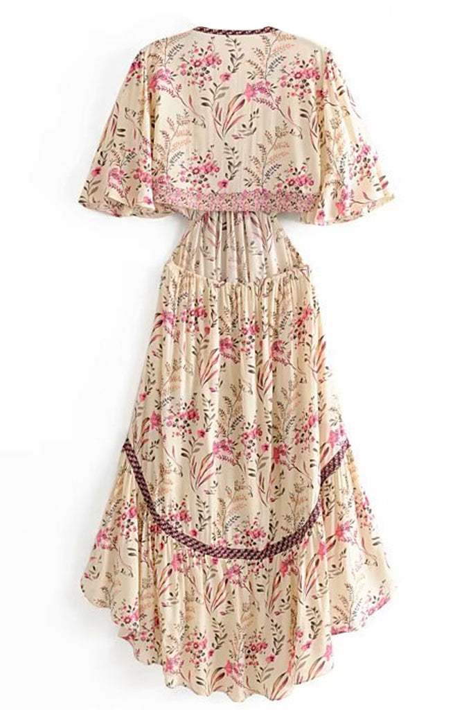 Carleen Πολύχρωμο Εμπριμέ Φόρεμα