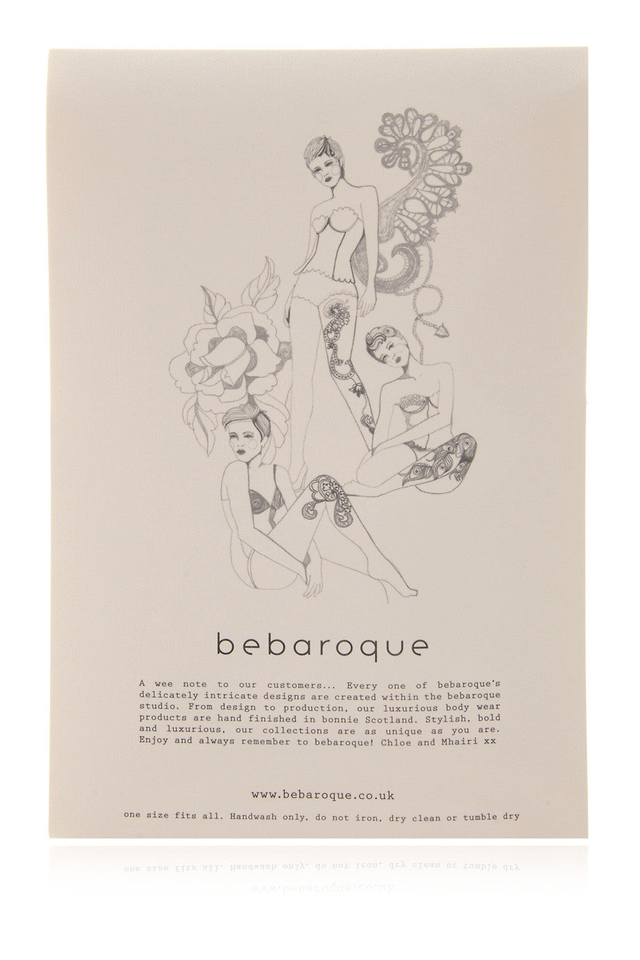 BEBAROQUE LOLITA Μπεζ Μαύρο Καλσόν με Σχέδια