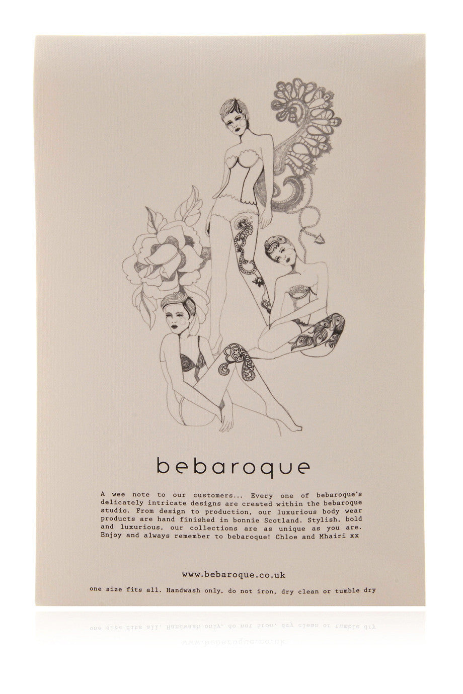 BEBAROQUE SEA HOLLY Mπεζ Διάφανο Καλσόν με Σχέδια
