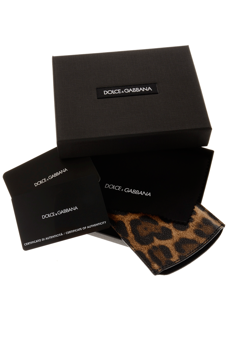 DOLCE & GABBANA - LEOPARD Καφέ Ματ Δερμάτινη Θήκη Κινητού Blackberry Samsung