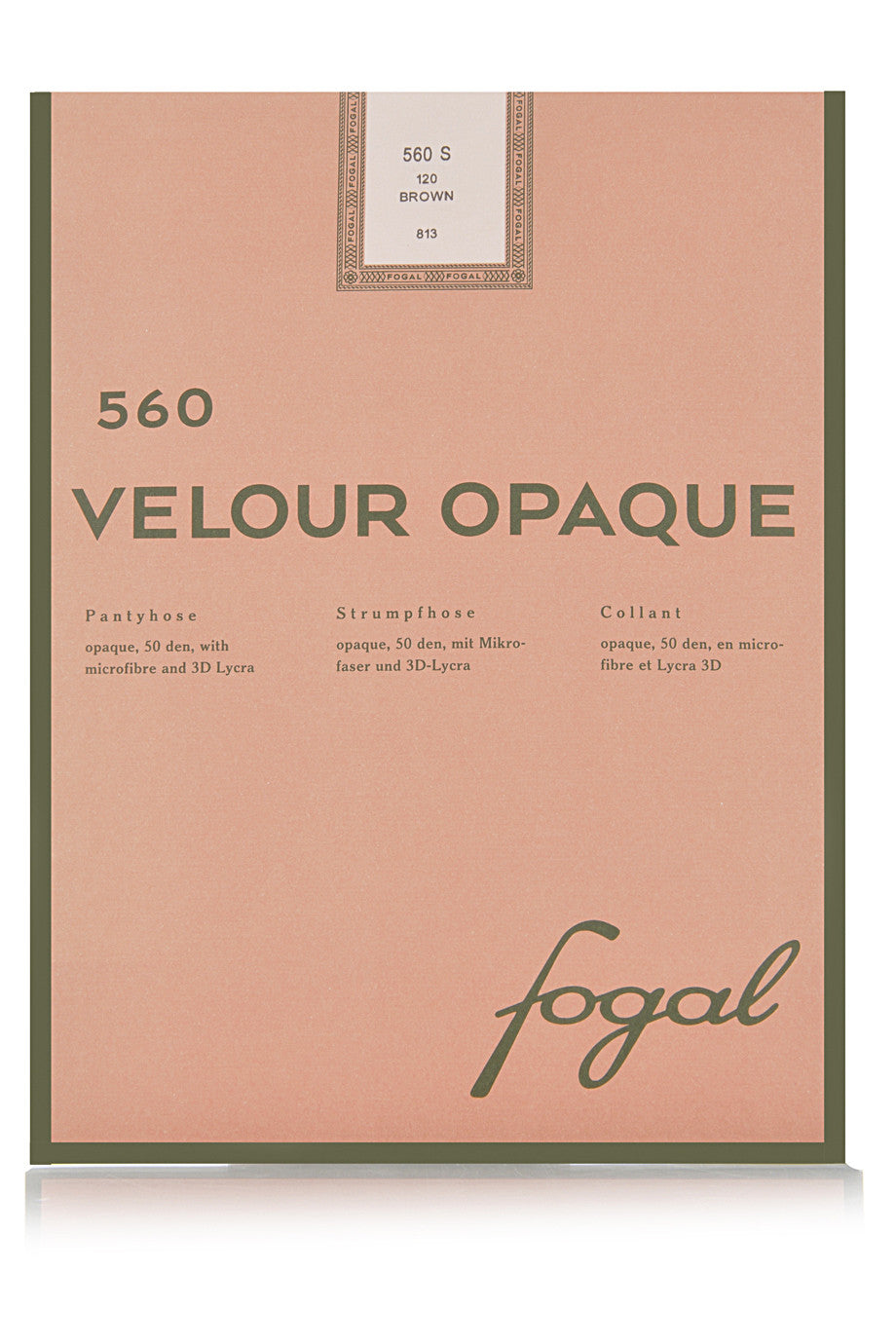 FOGAL 560 VELOUR OPAQUE Γκρι Καλσόν 215 Shadow