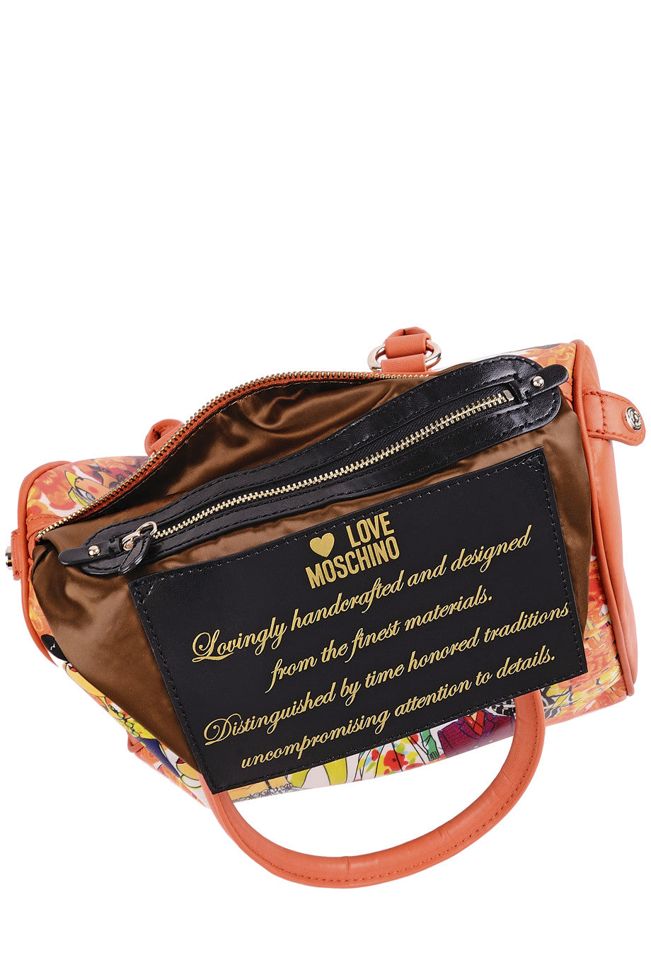 FASHION WORLD Πορτοκαλί Μπαουλέτο