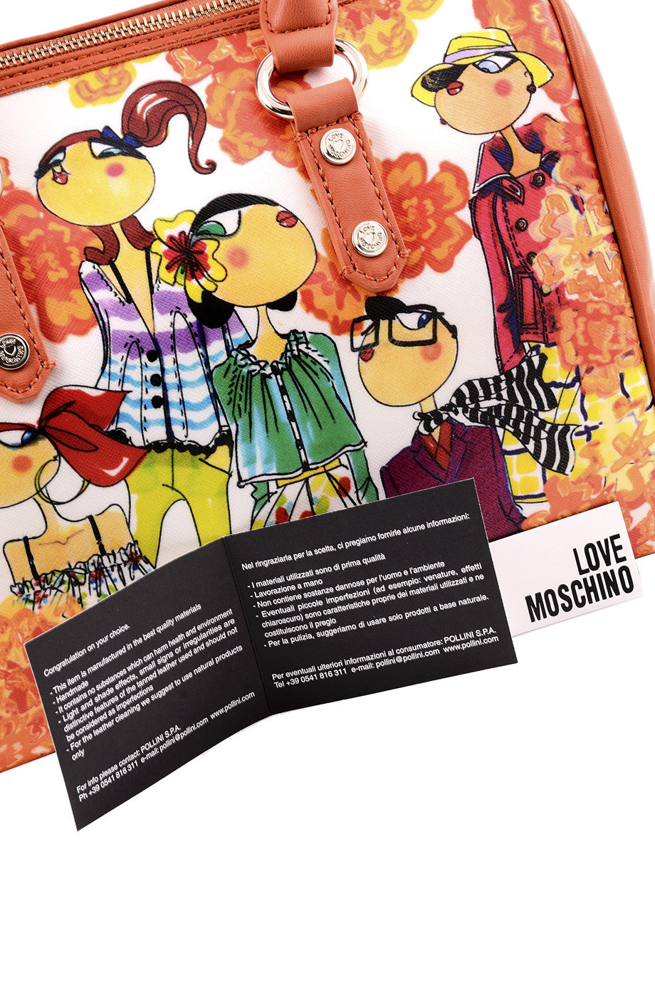 FASHION WORLD Πορτοκαλί Μπαουλέτο