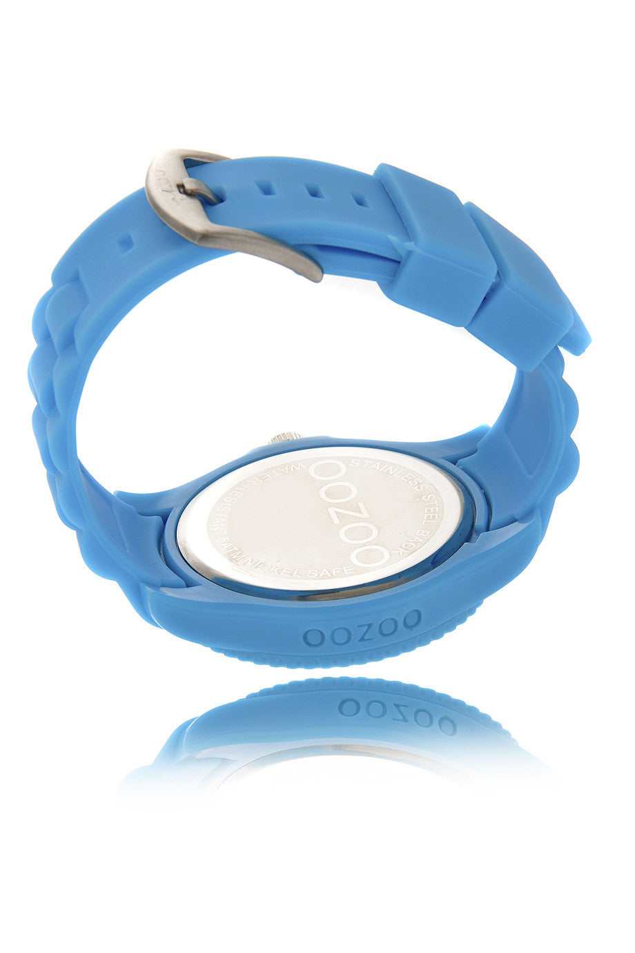 OOZOO FLUO BLUE Ρολόι Σιλικόνης