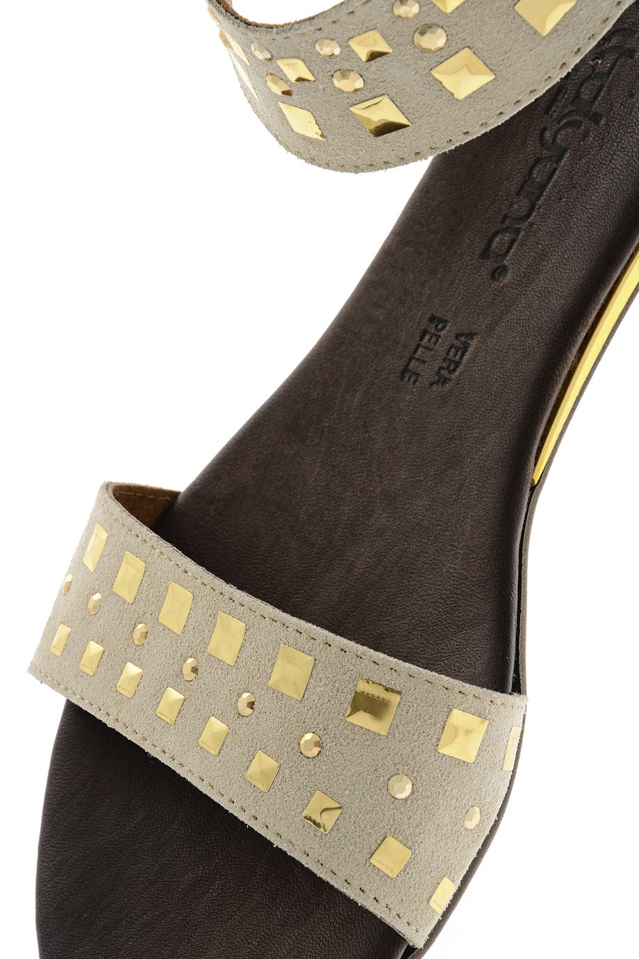 Γκρι Μπεζ Πέδιλα - Sanabella | Γυναικεία Παπούτσια