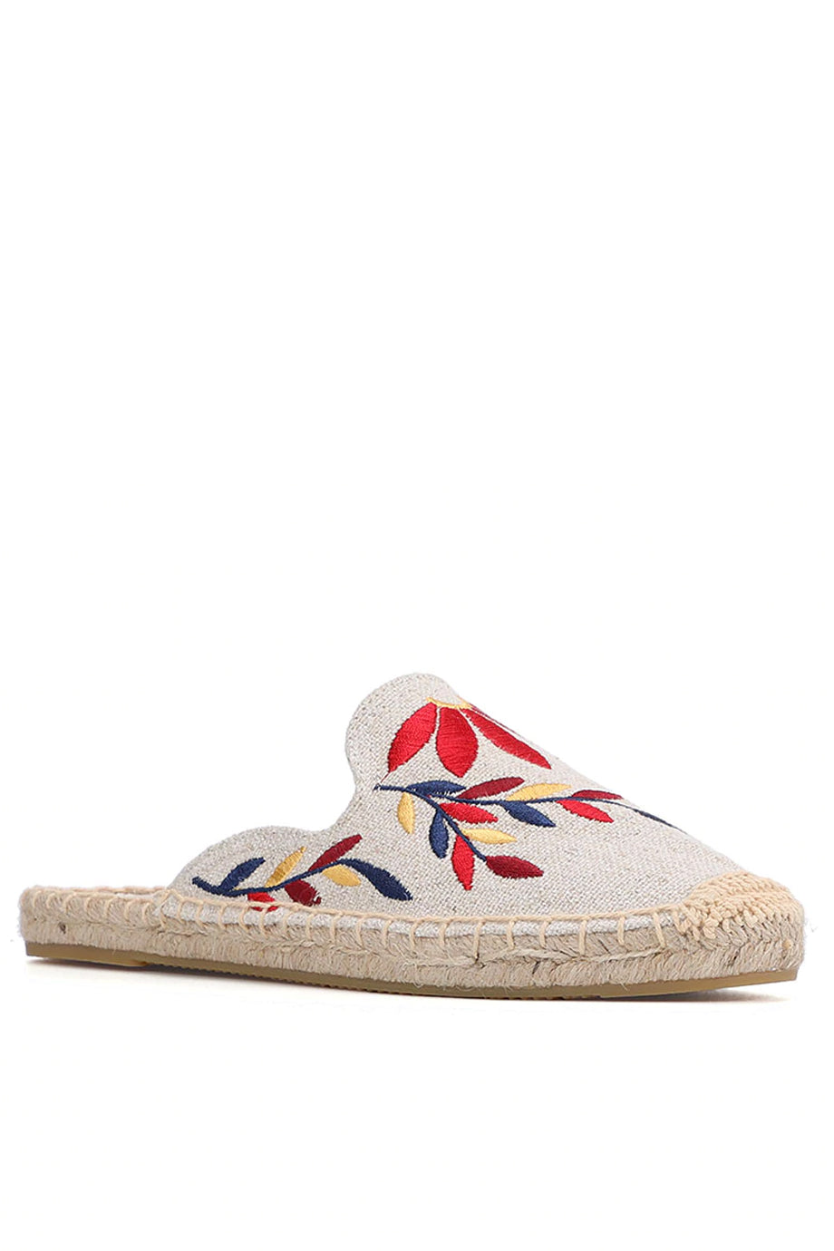 Carlotta Μπεζ Πολύχρωμες Εσπαντρίγιες με Κέντημα  | Γυναικεία Παπούτσια - Εσπαντρίγιες