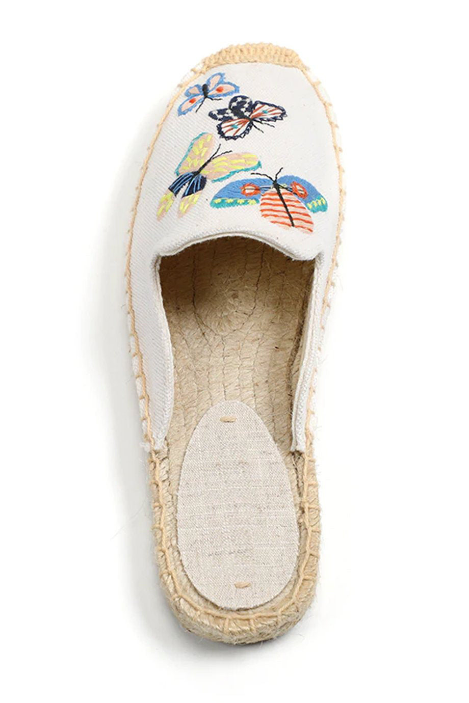 Darleen Εκρού Εσπαντρίγιες με Κέντημα  | Γυναικεία Παπούτσια - Εσπαντρίγιες