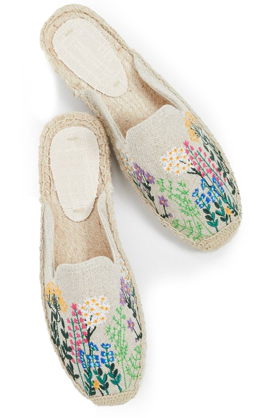 Pelucia Μπεζ Εσπαντρίγιες με Κέντημα  | Γυναικεία Παπούτσια - Εσπαντρίγιες 